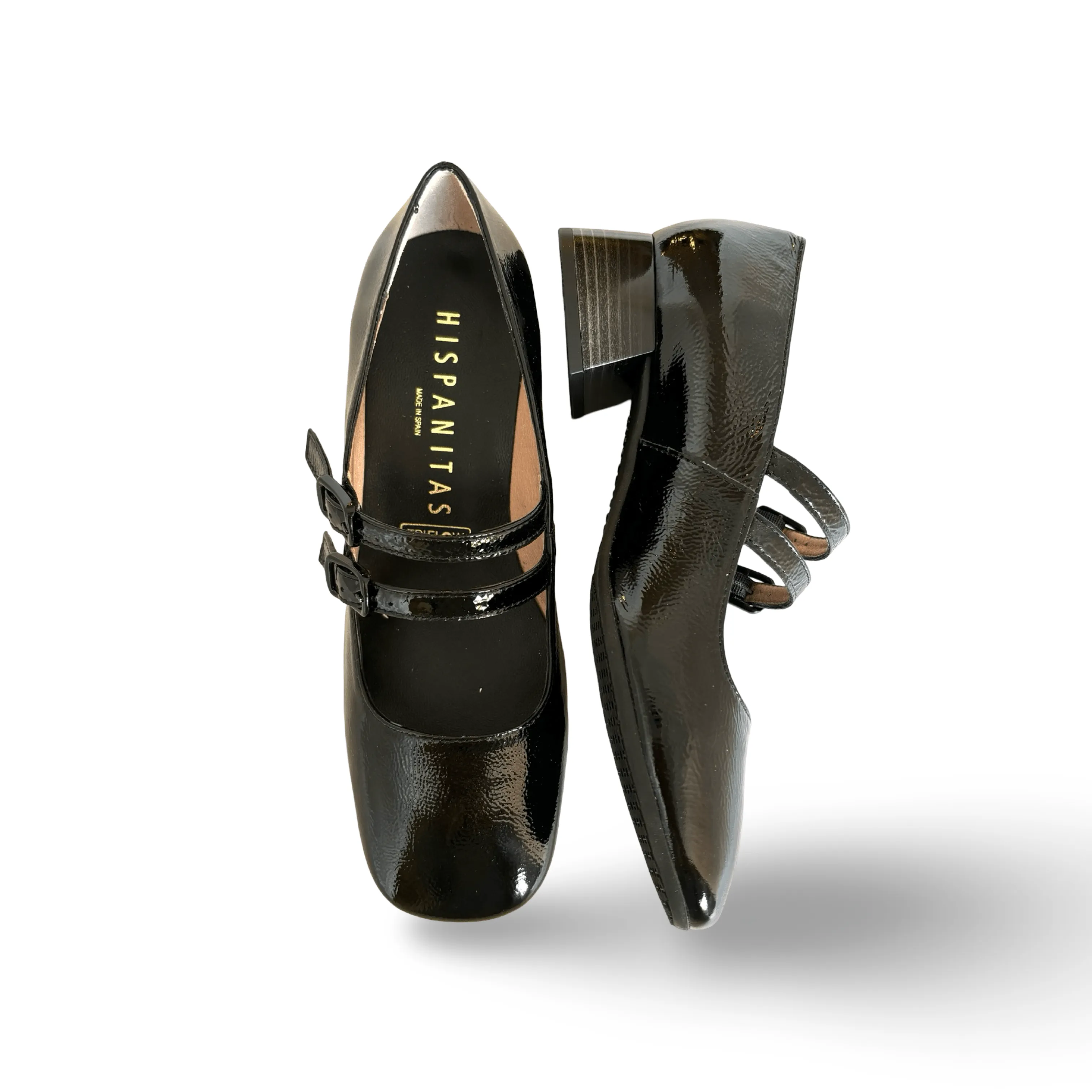 HI242989 Manila Black Double Straps