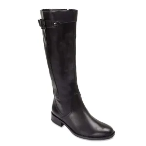 Irwin Boot in Black Hi Shine Leather