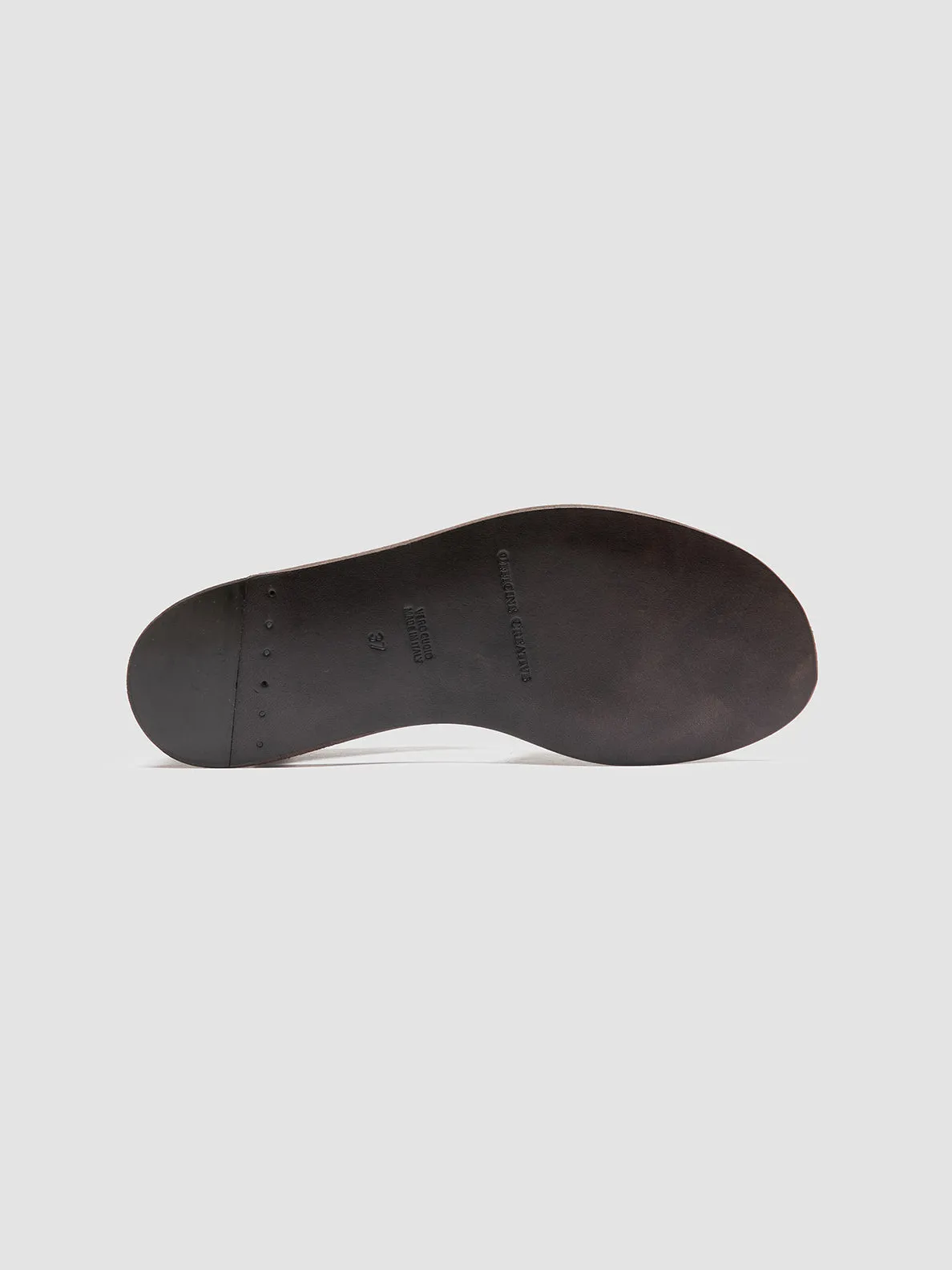 ITACA 047 - Dark Brown Leather Sandals