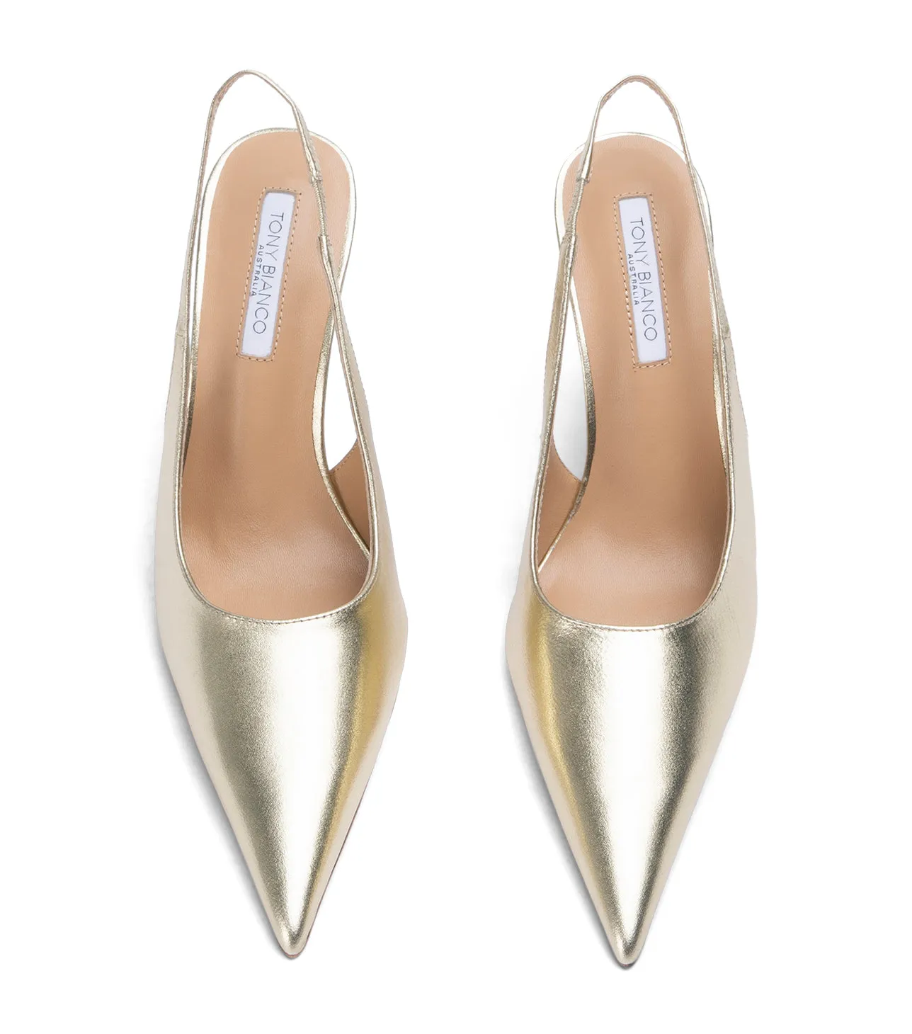Ivy Gold Nappa Metallic