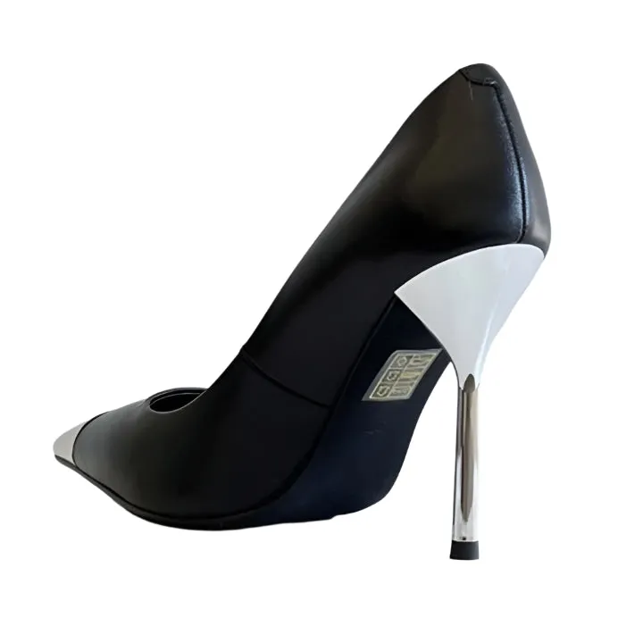 JEFFREY CAMPBELL ARIES BLACK HEELS