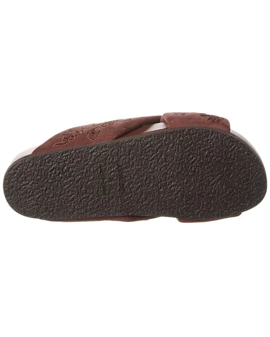 Johnny Was Cath X Band Suede Sandal