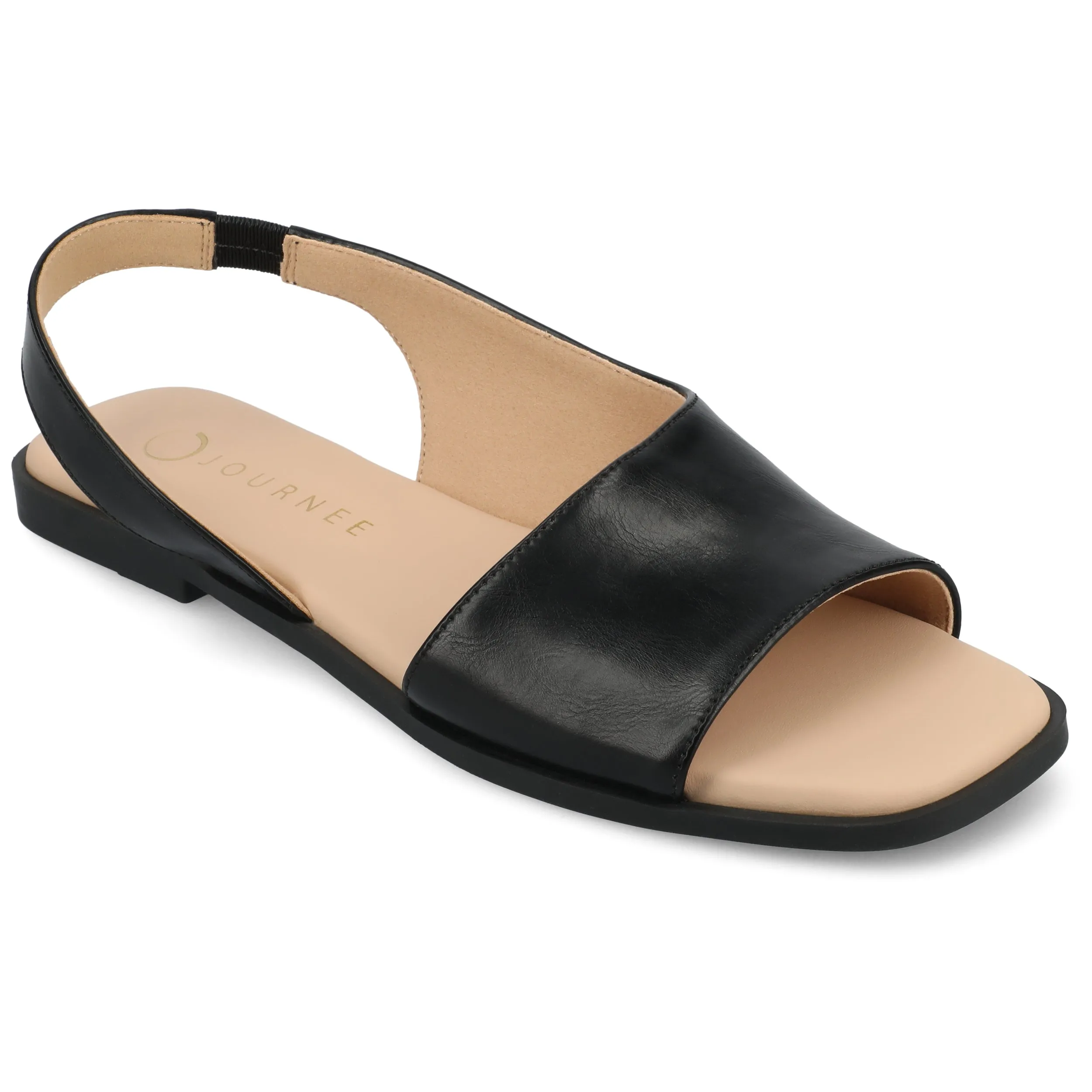 Journee Women's Brinsley Medium and Wide Width Flat Sandals