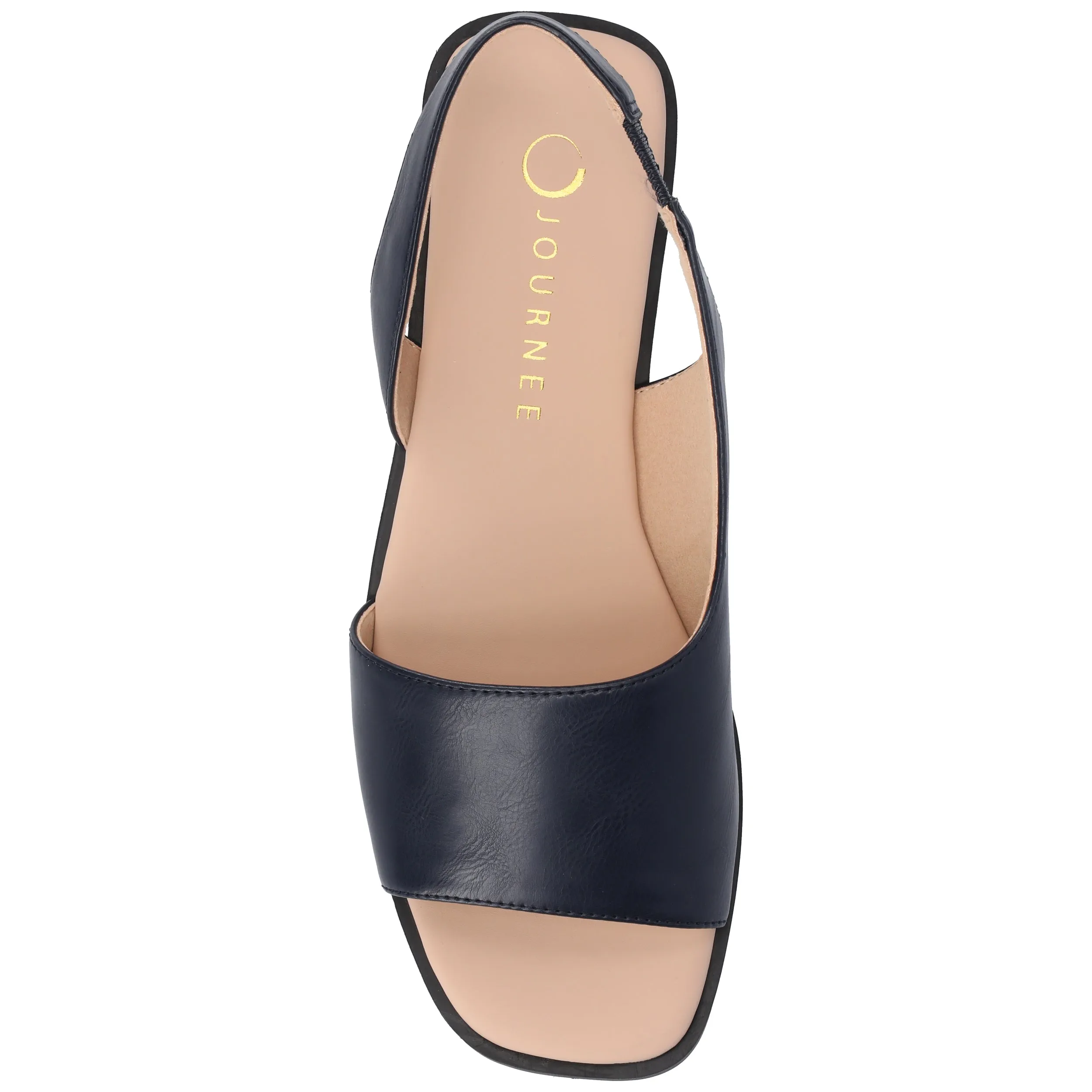 Journee Women's Brinsley Medium and Wide Width Flat Sandals