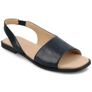 Journee Women's Brinsley Medium and Wide Width Flat Sandals