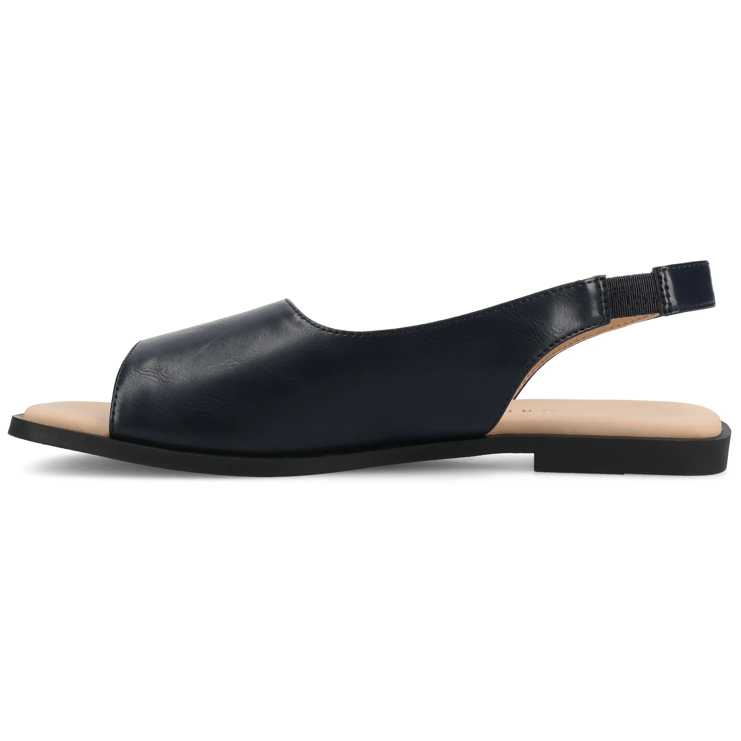 Journee Women's Brinsley Medium and Wide Width Flat Sandals