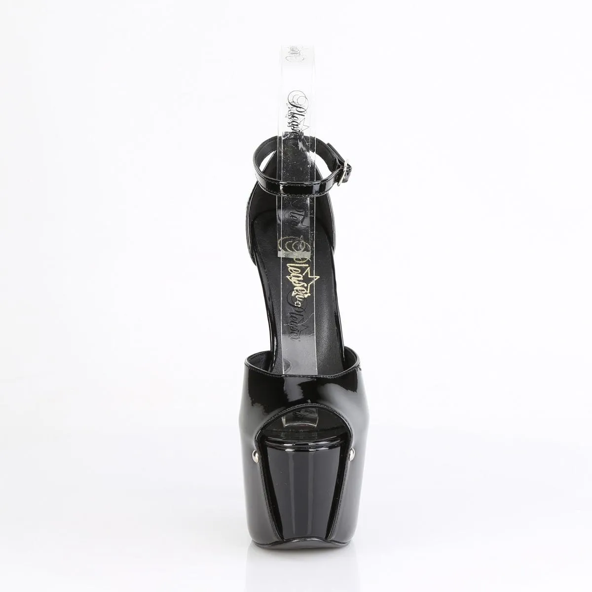JUBILANT-15 Platform Shoes Black Pat