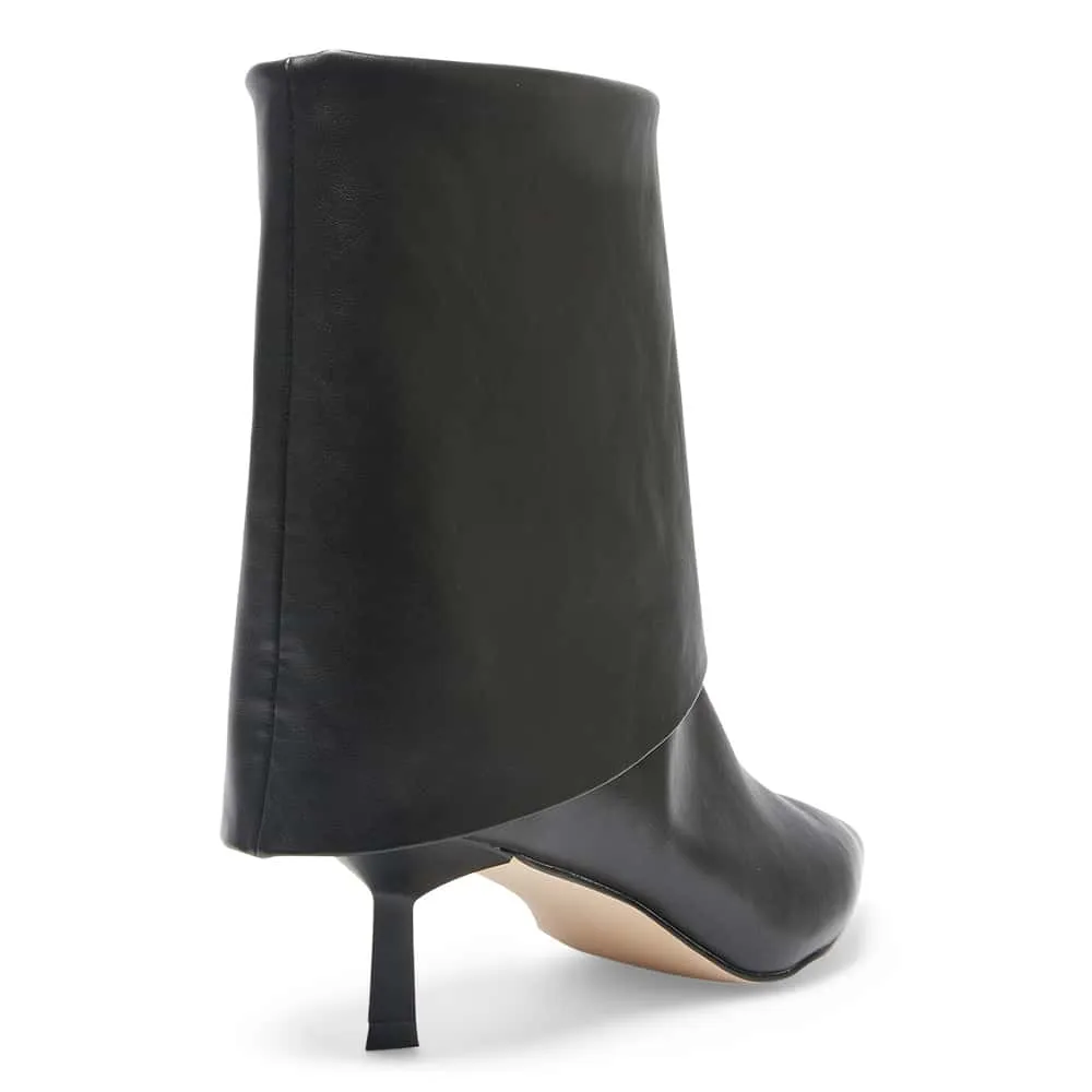 Julian Boot in Black Smooth