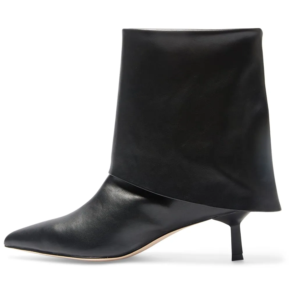 Julian Boot in Black Smooth
