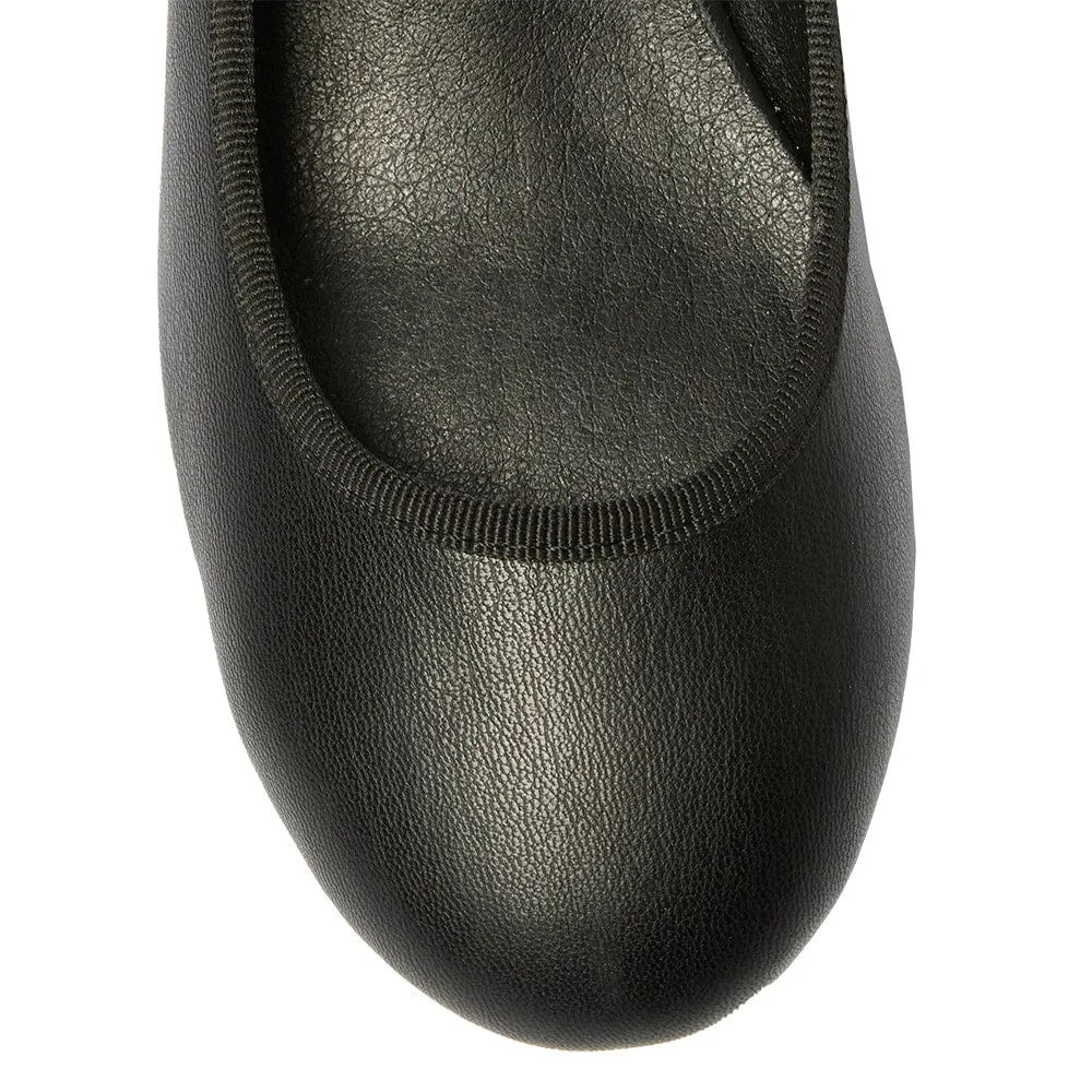 Juliet Heel in Black Smooth