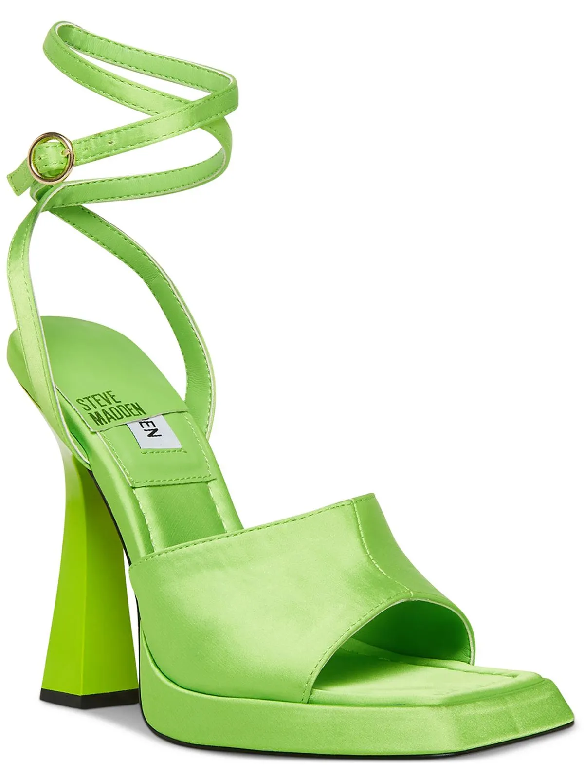 KENDALL Womens Square toe Strappy Ankle Strap