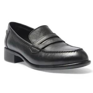 Lavena Loafer in Black Leather