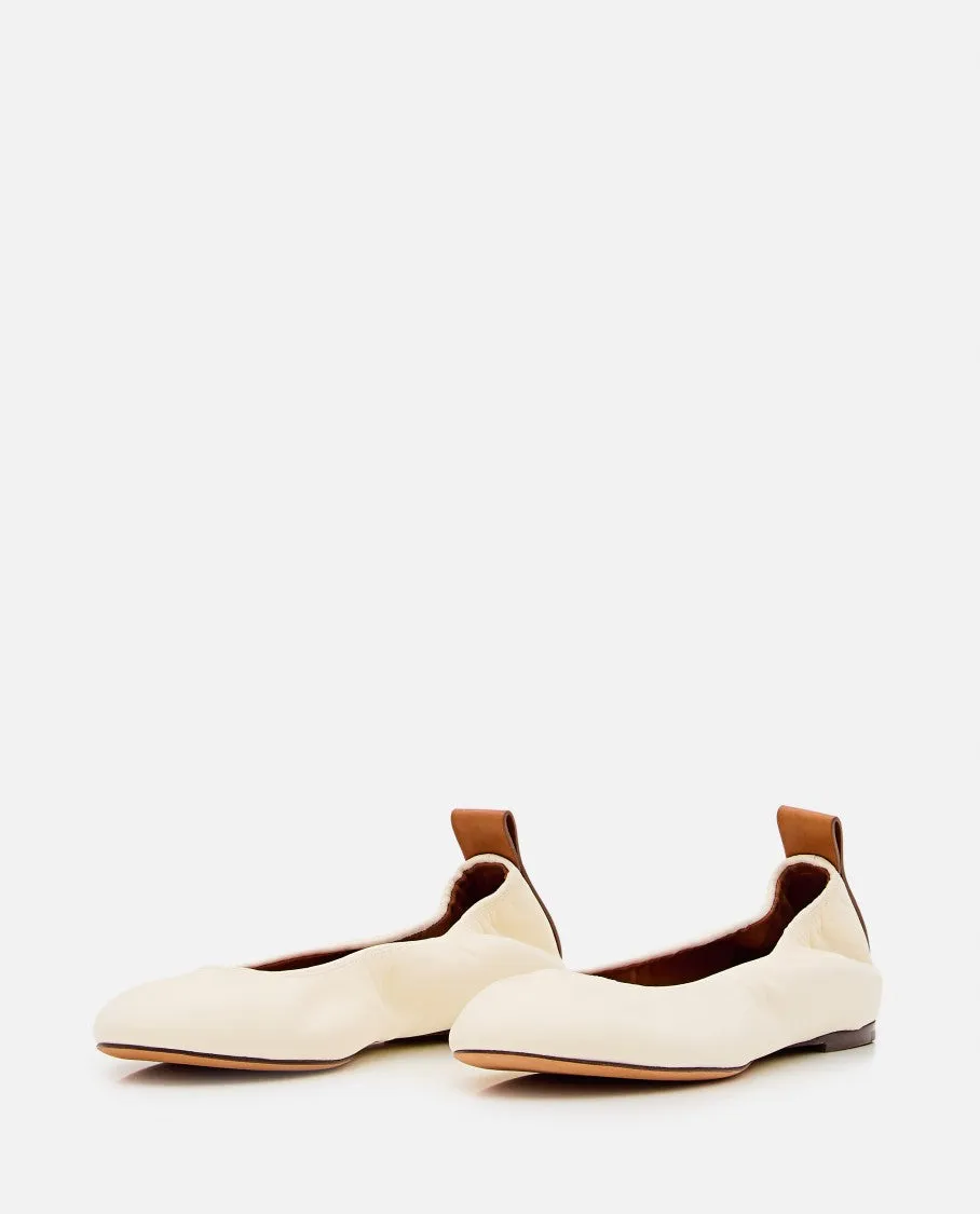 Leather Ballet Flats