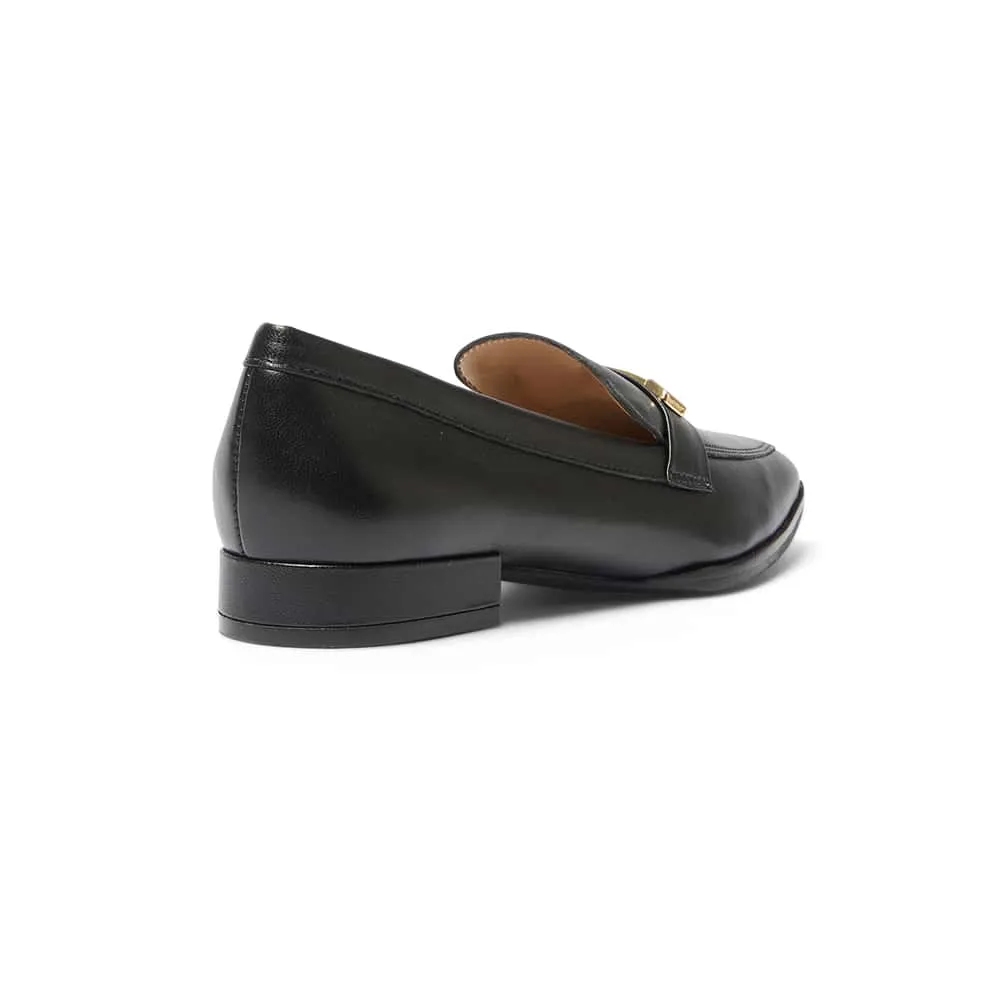 Leon Loafer in Black Leather