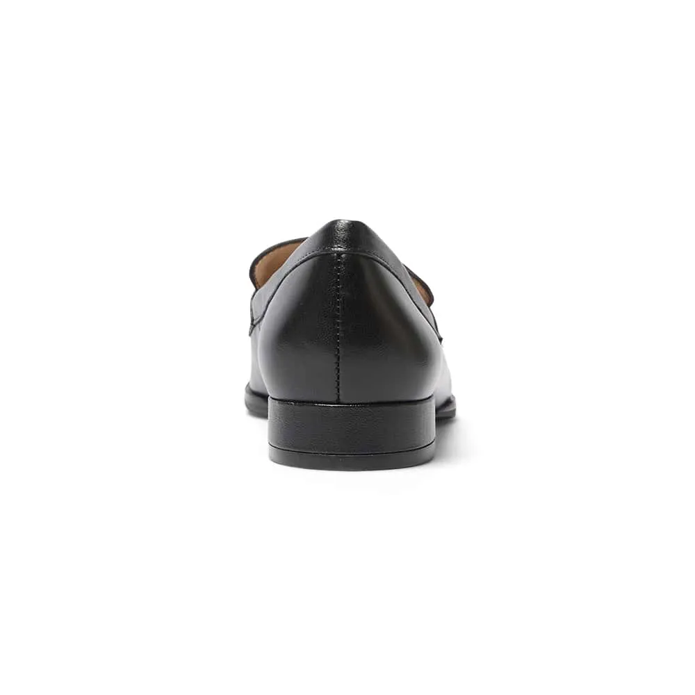 Leon Loafer in Black Leather