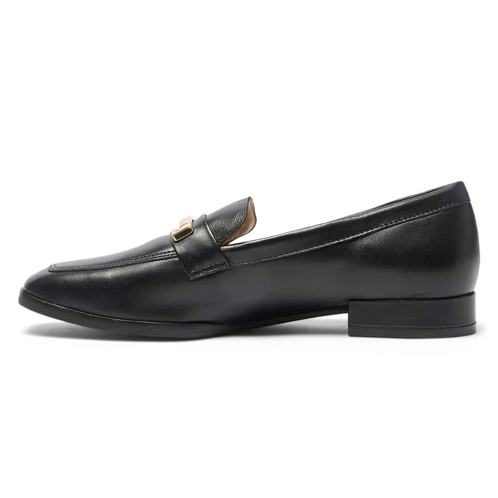 Leon Loafer in Black Leather