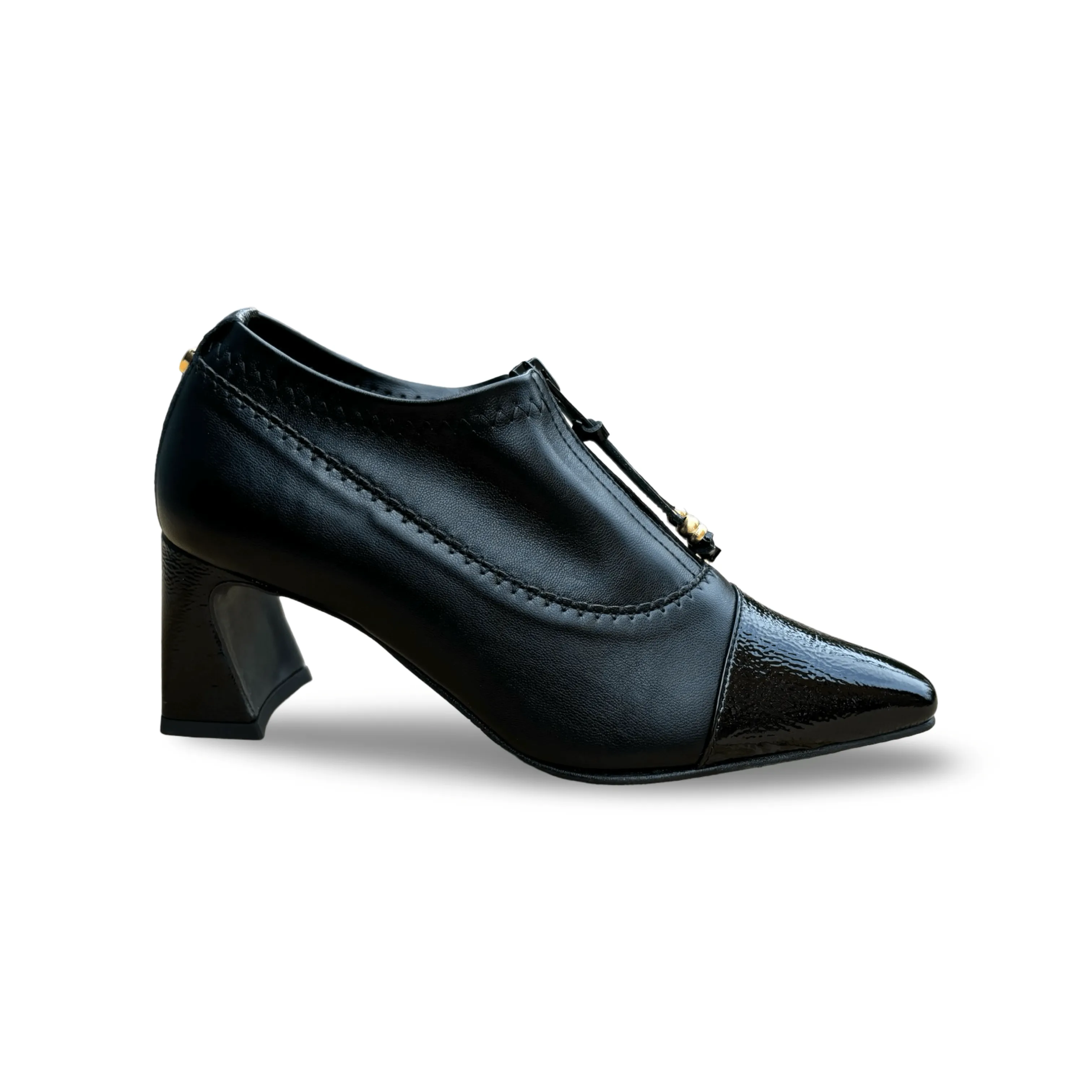 LIA Black Stretch Bootie