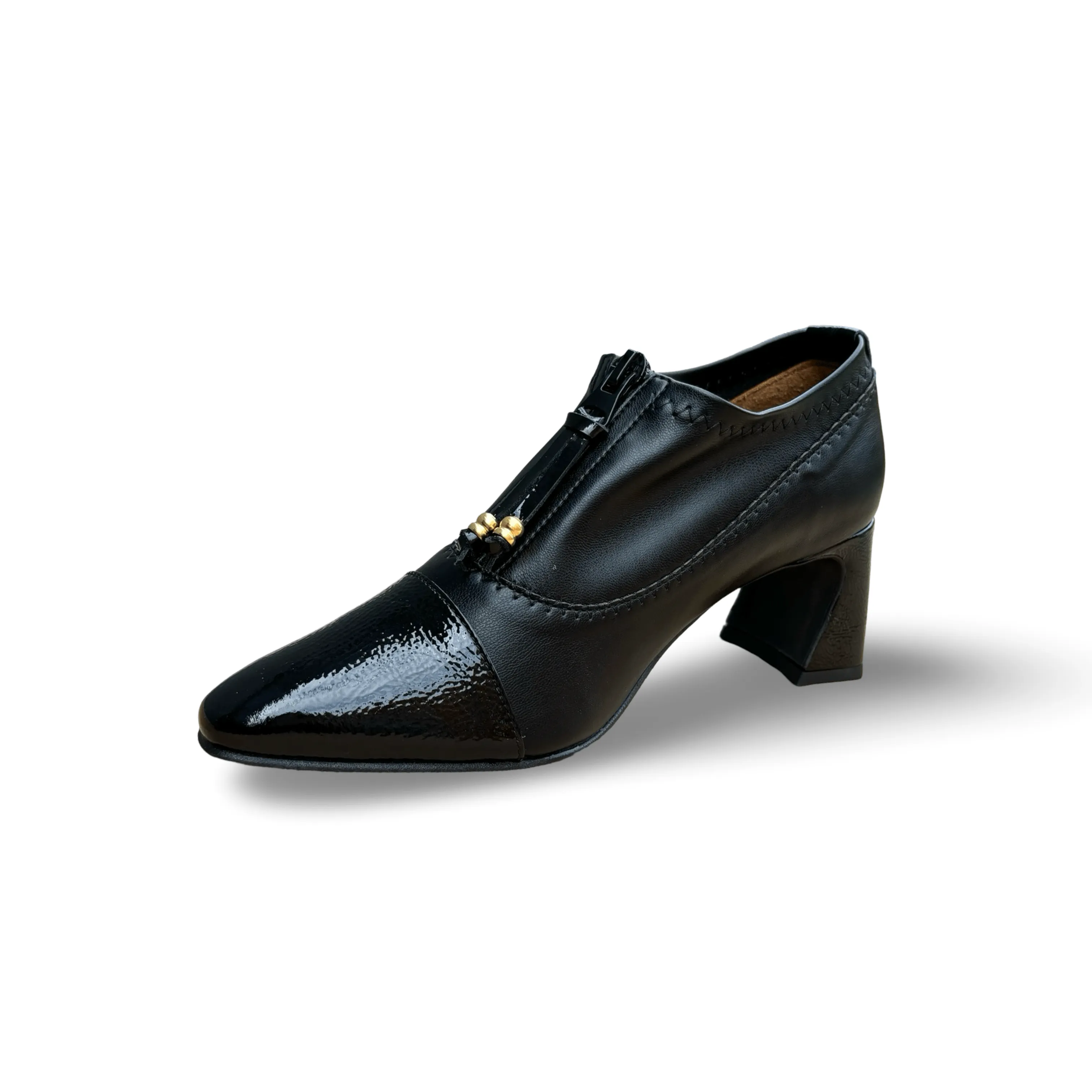 LIA Black Stretch Bootie