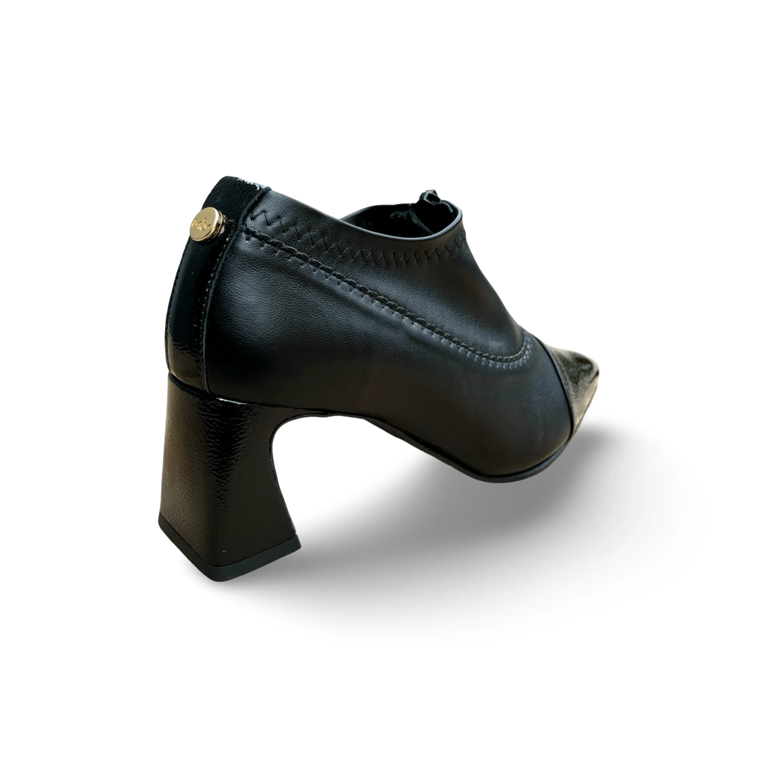 LIA Black Stretch Bootie