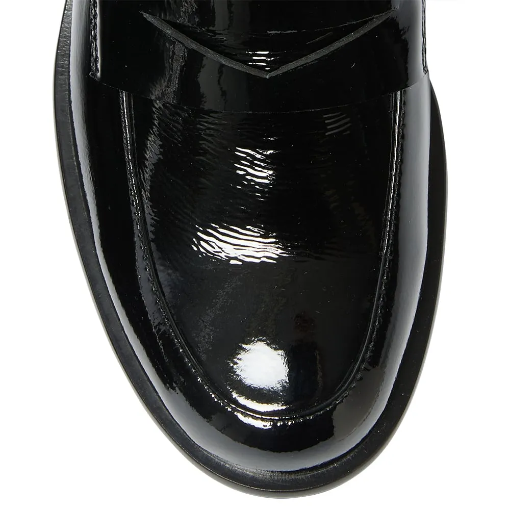 Lincoln Loafer in Black Patent