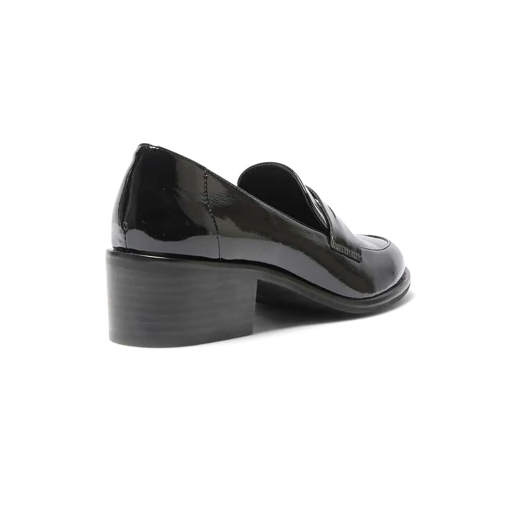 Lincoln Loafer in Black Patent