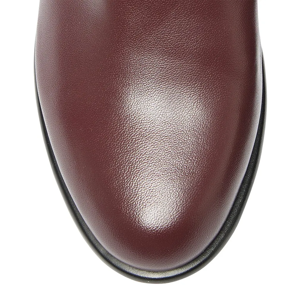 Lorenzo Boot in Wine Glove Leather