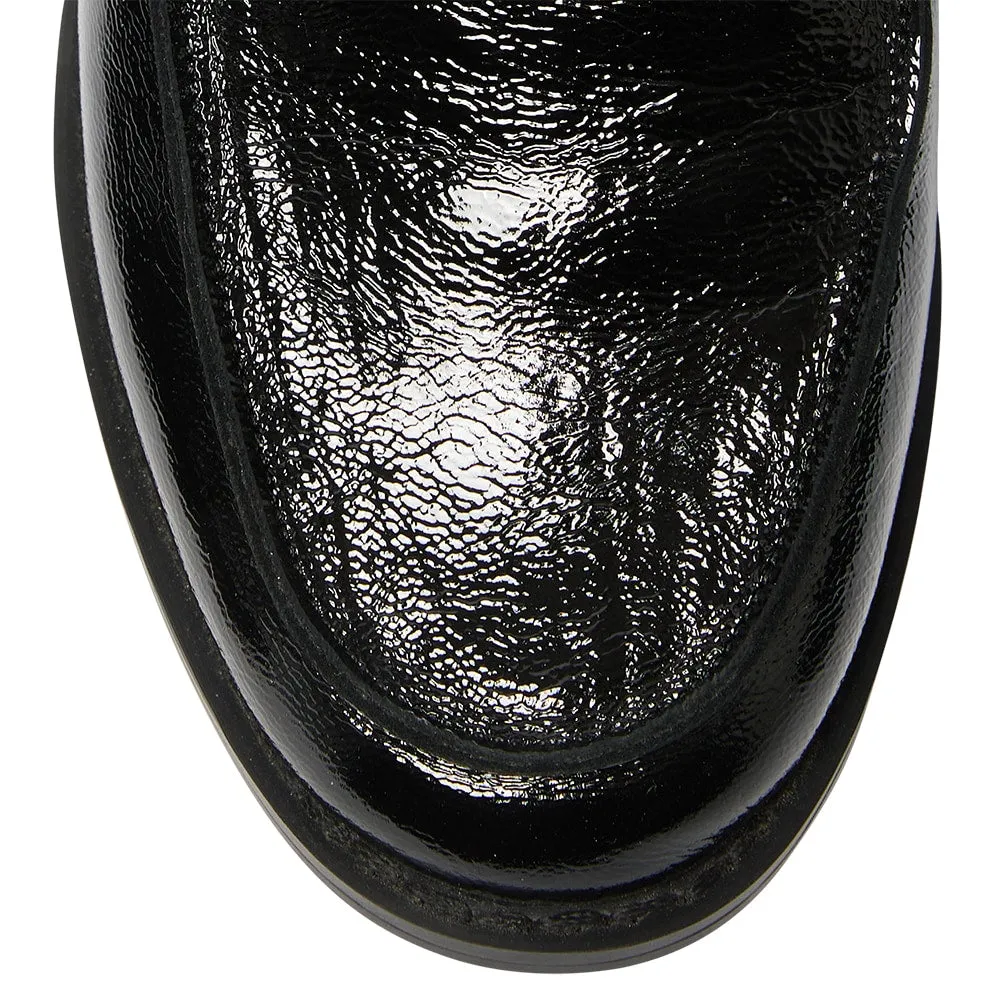 Mabel Loafer in Black Patent
