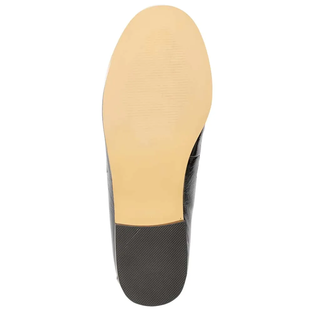 Mabel Loafer in Black Patent