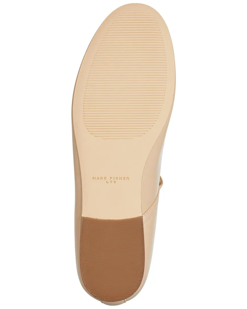 Marc Fisher LTD Espina Leather-Trim Mary Jane Flat