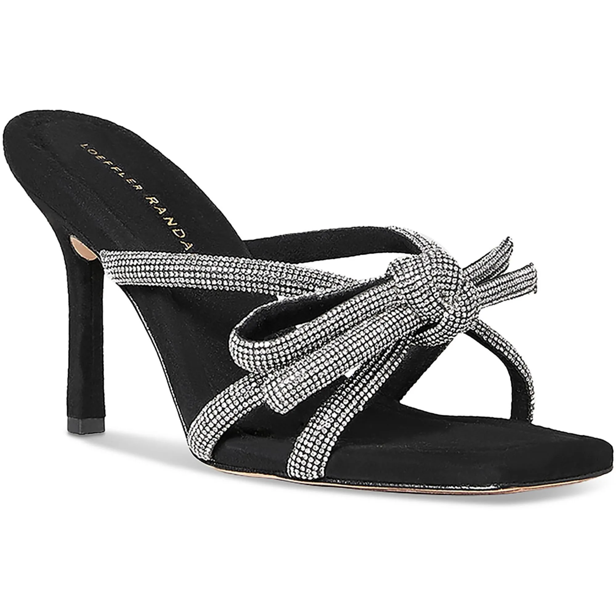 MARGI Womens Leather Bow Heels