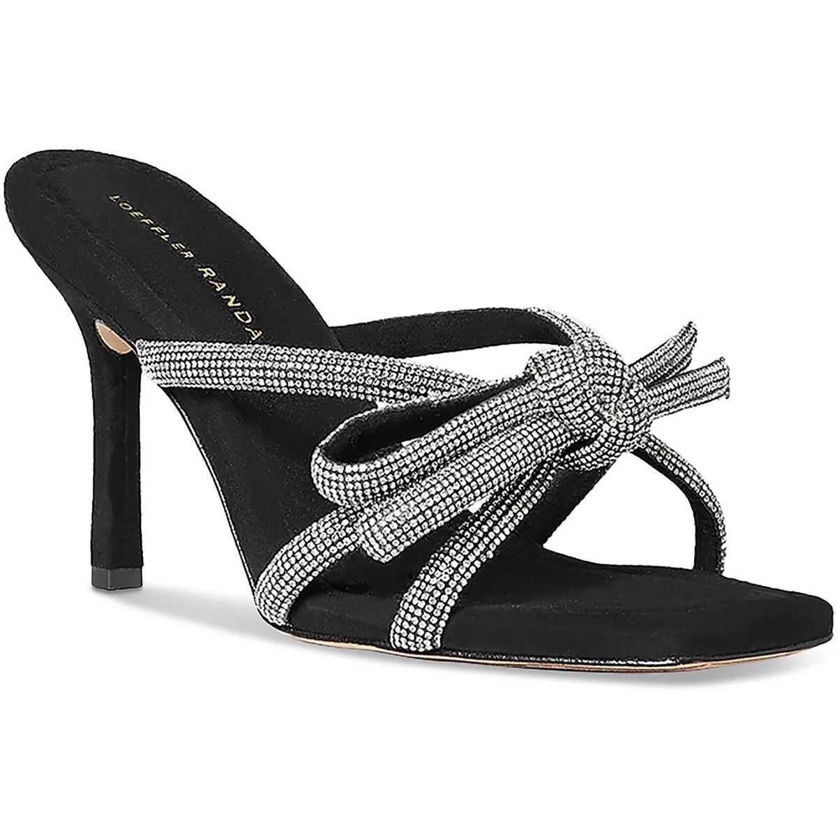 MARGI Womens Leather Bow Heels