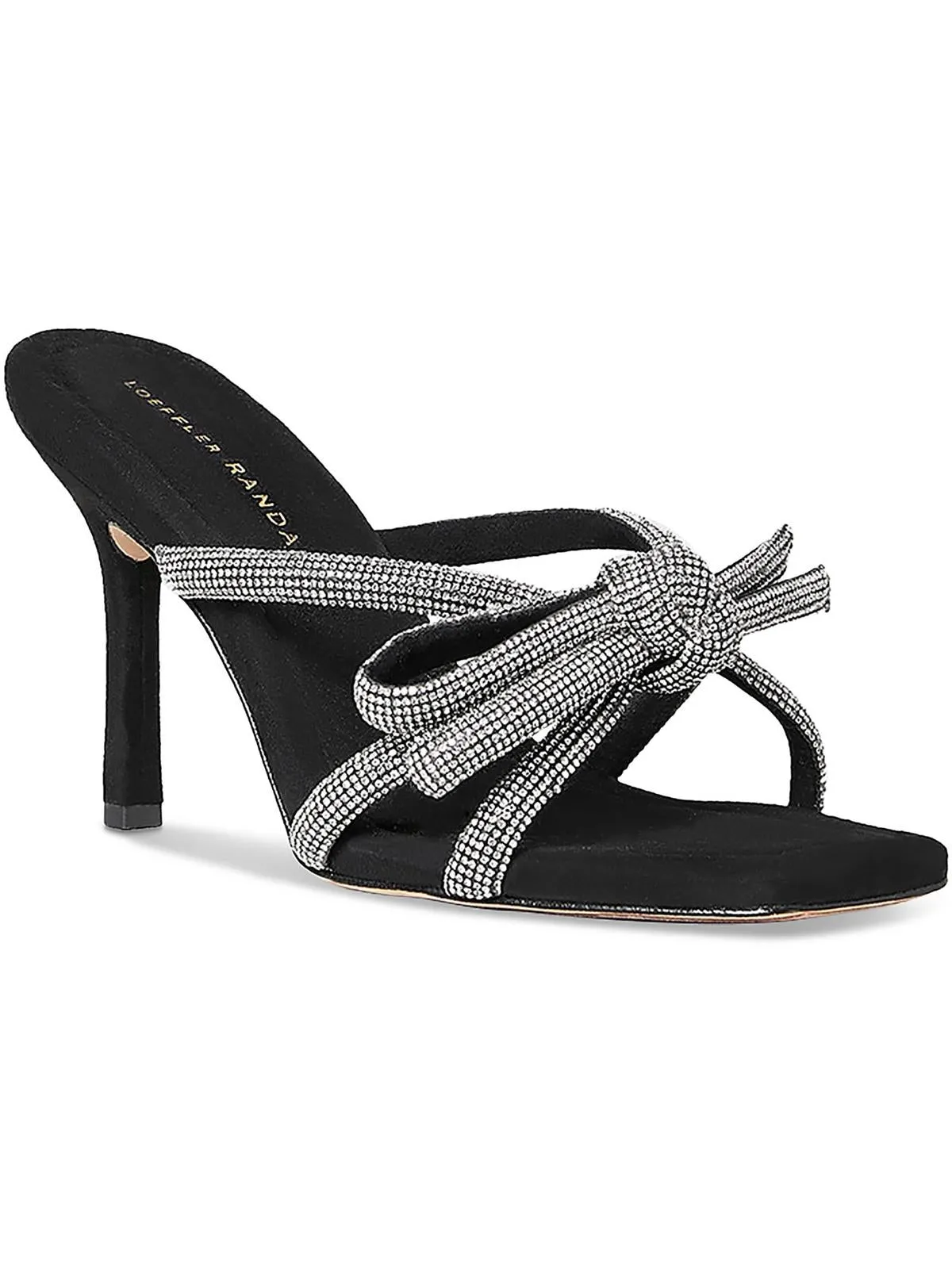 MARGI Womens Leather Bow Heels