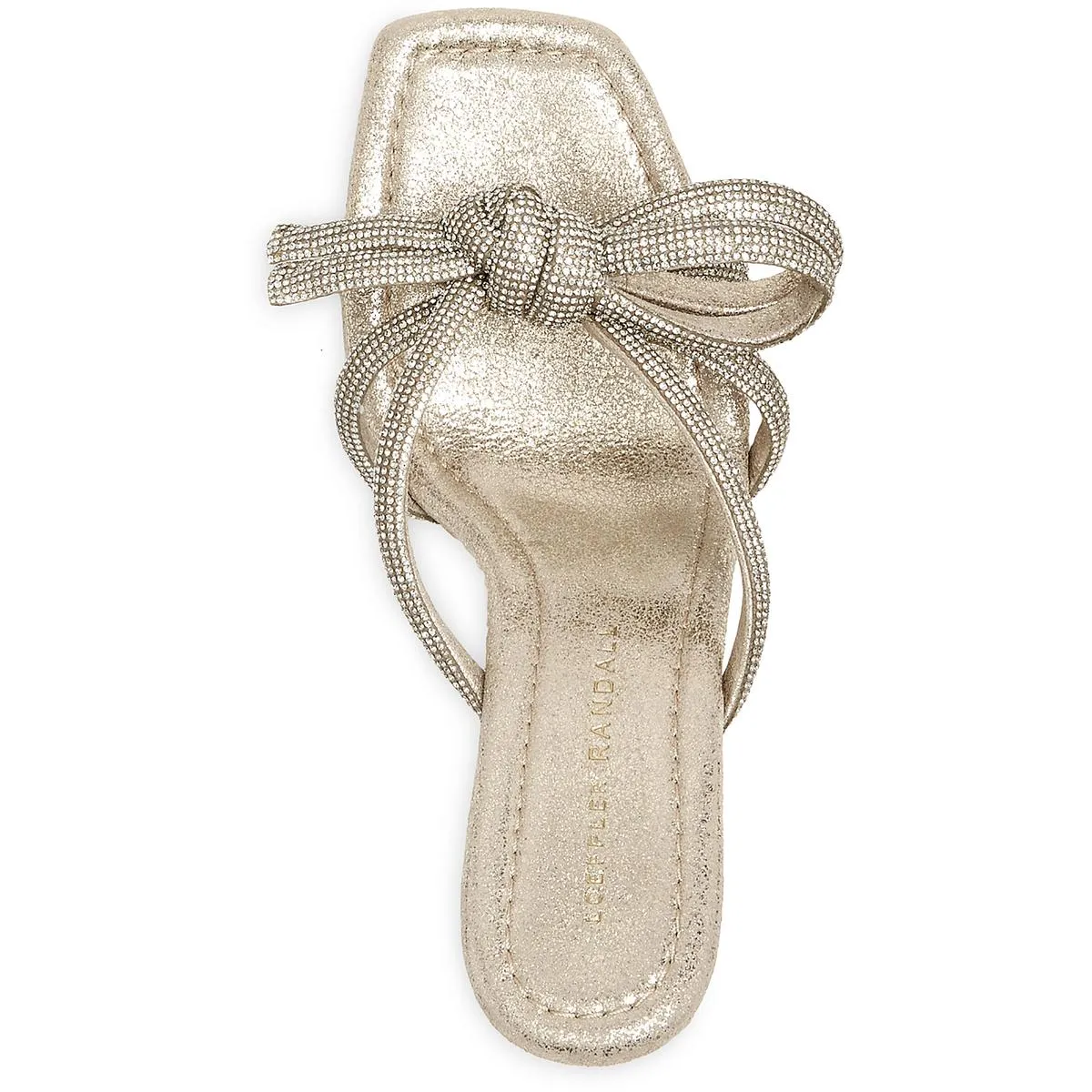 MARGI Womens Leather Bow Heels