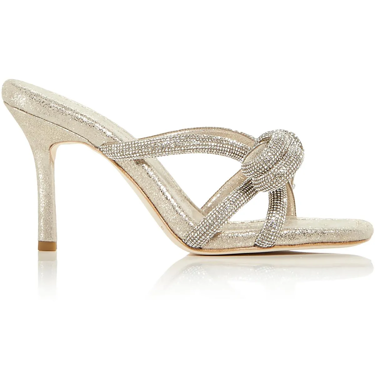 MARGI Womens Leather Bow Heels