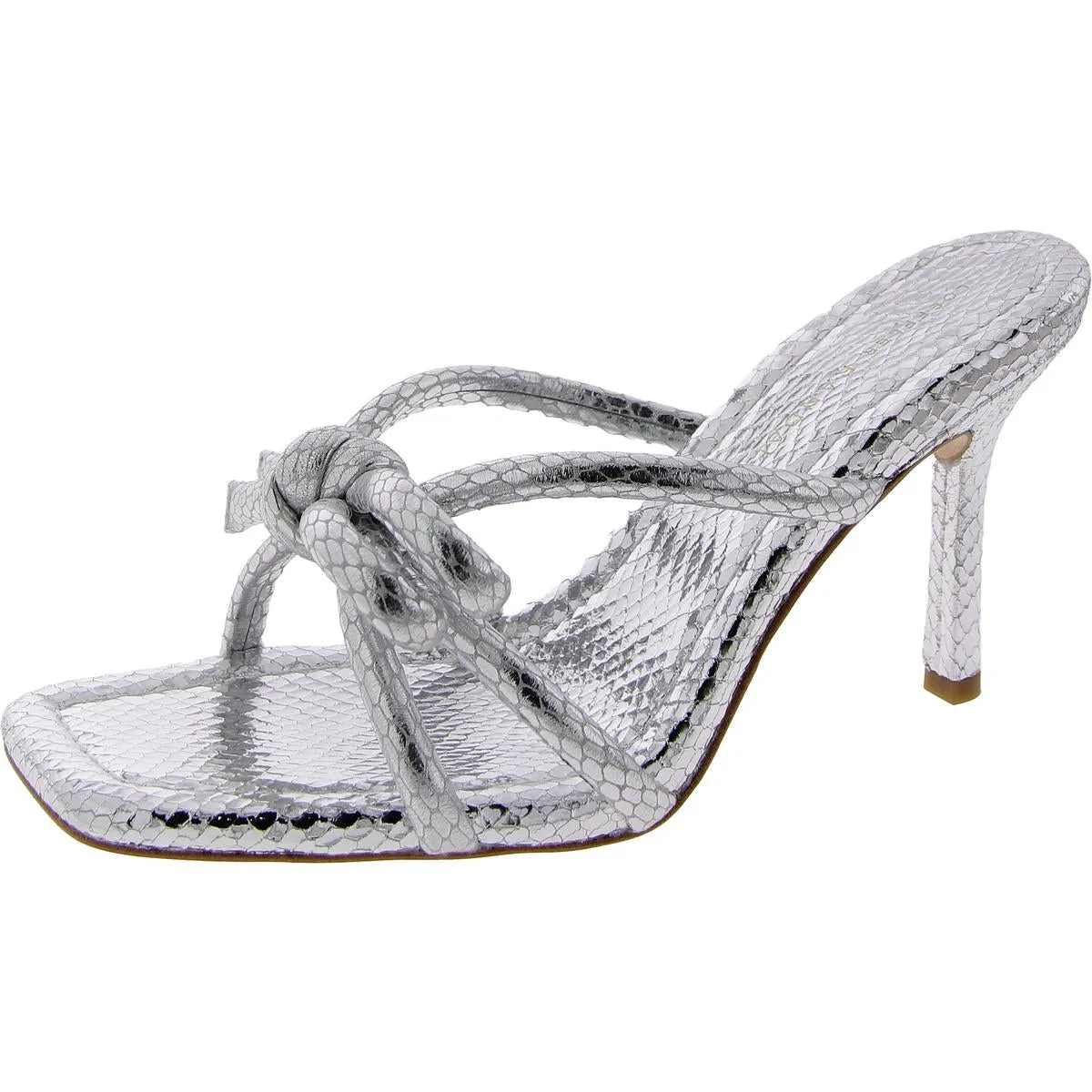 MARGI Womens Leather Bow Heels