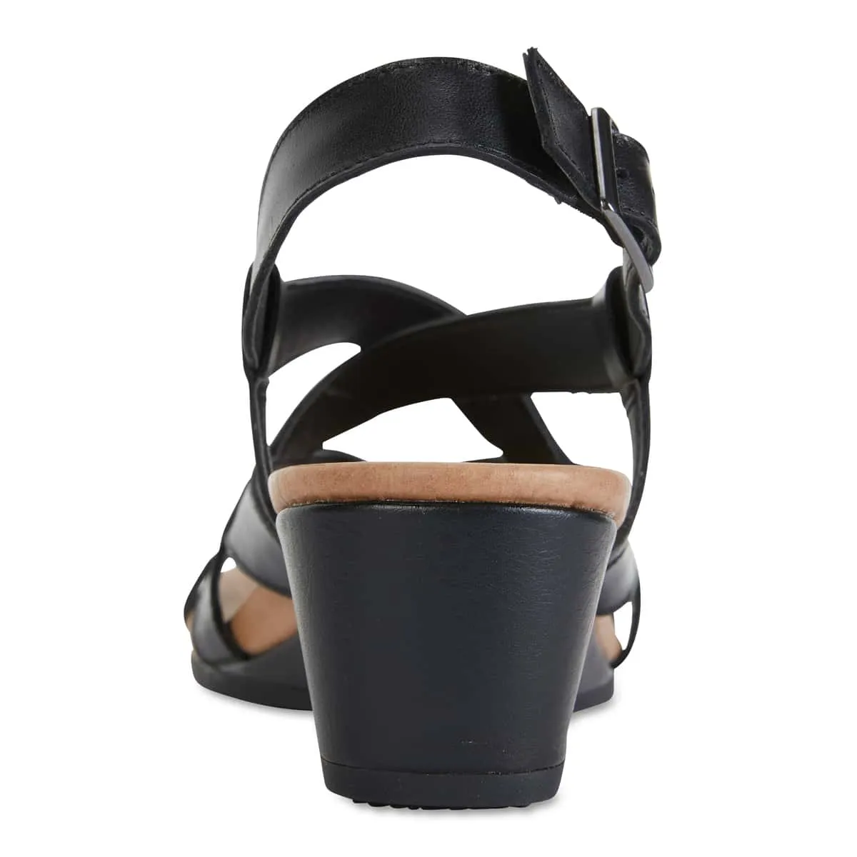Miriam Heel in Black Leather