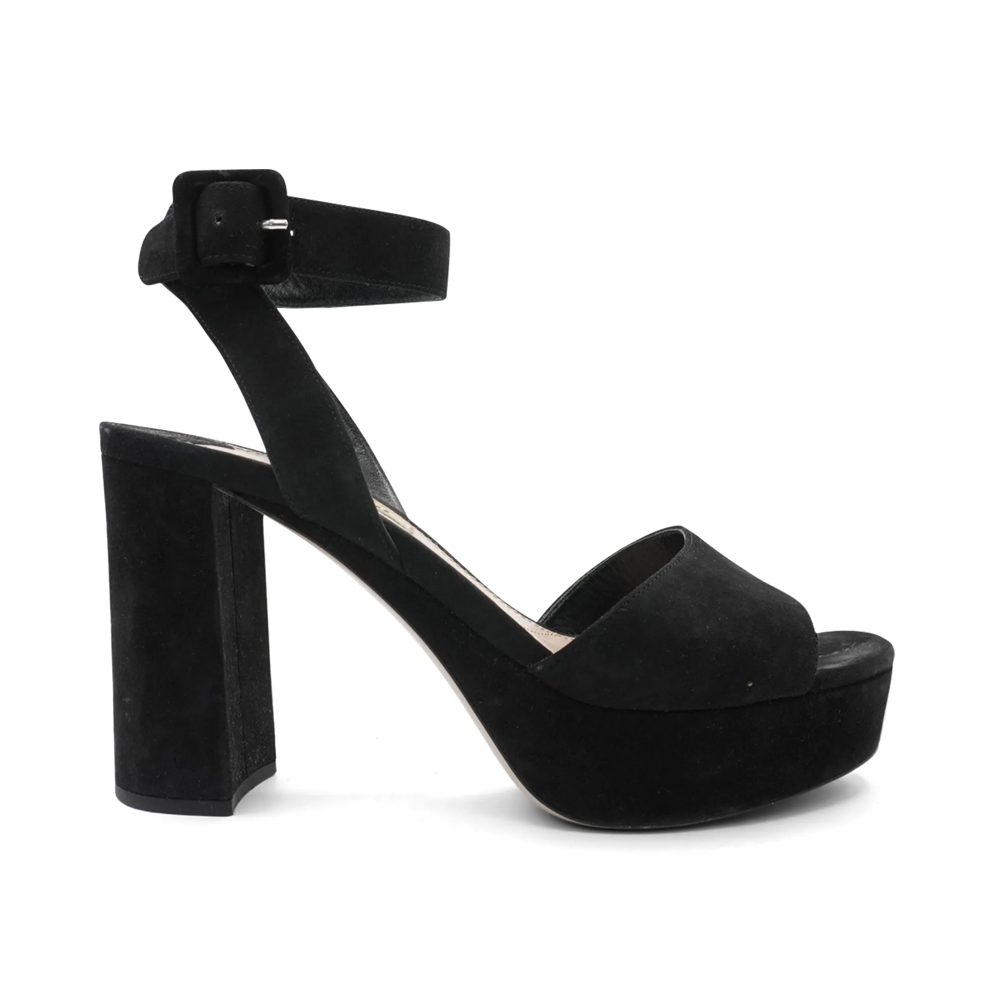 Miu Miu Block Heel Sandals - Women's 37