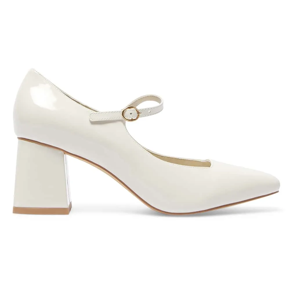 Nancy Heel in Bone Patent