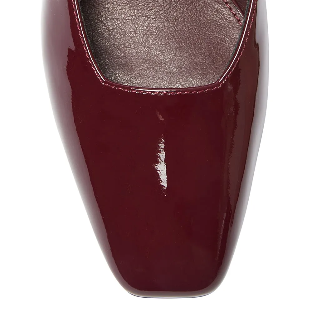 Nancy Heel in Wine Patent