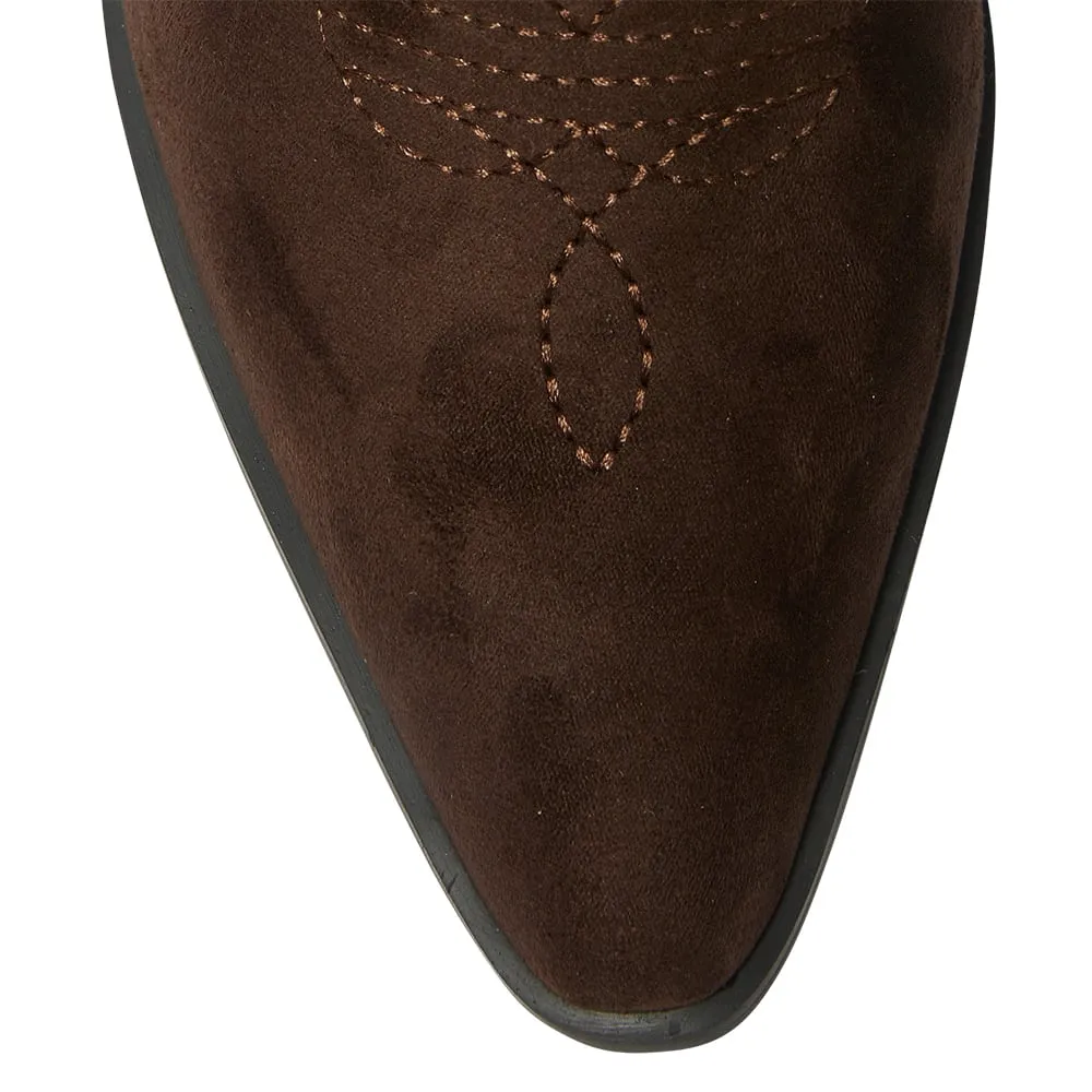 Nash Boot in Chocolate Micro