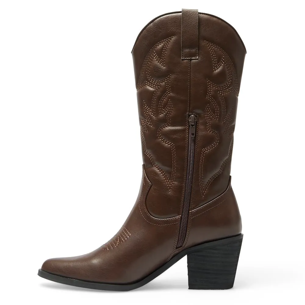 Nash Boot in Chocolate