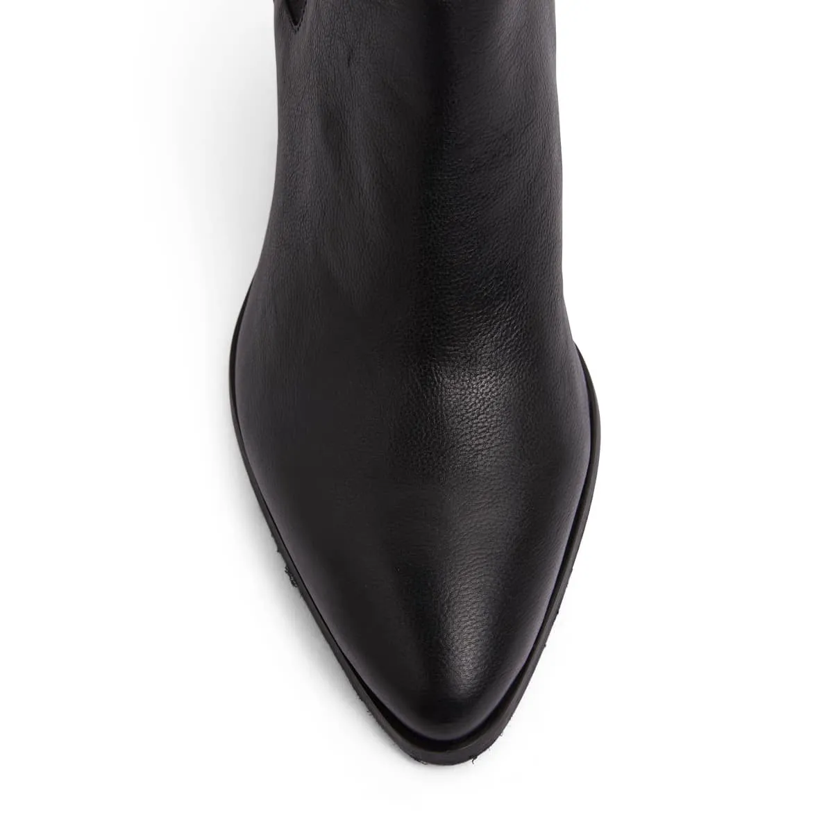 Neddy Boot in Black Leather