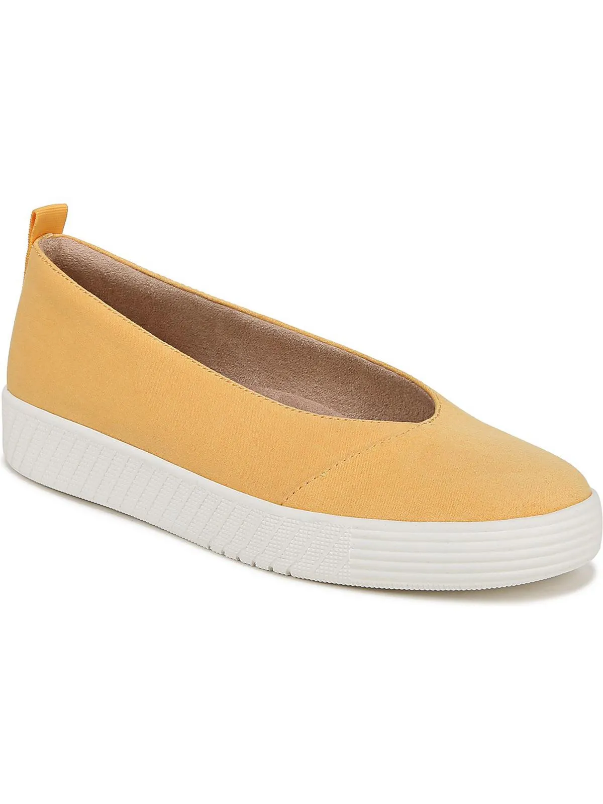 NEELA Womens Faux Leather Slip On Espadrilles