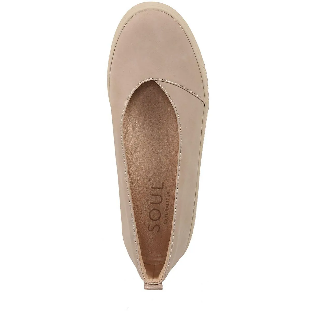 NEELA Womens Faux Leather Slip On Espadrilles