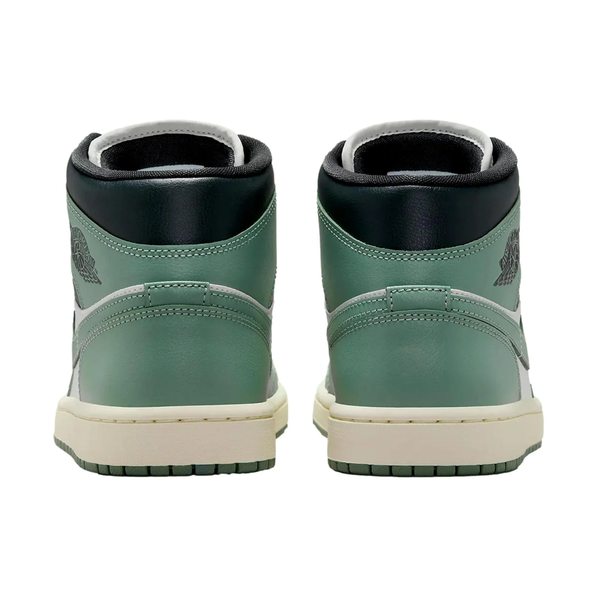 Nike Air Jordan 1 MID Sail/Jade Smoke-Anthracite  BQ6472-130 Women's