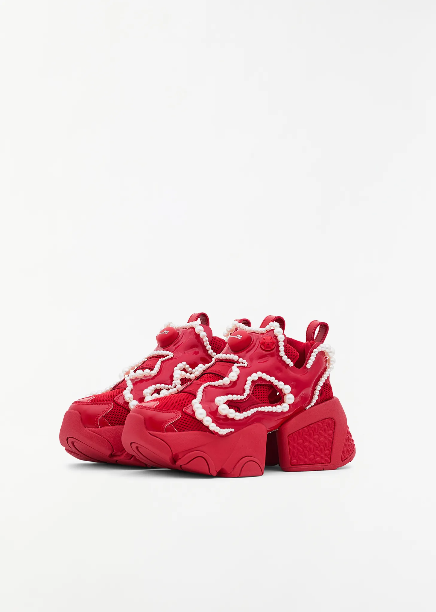 Noir by Kei Ninomiya x Reebok Sneaker  Red