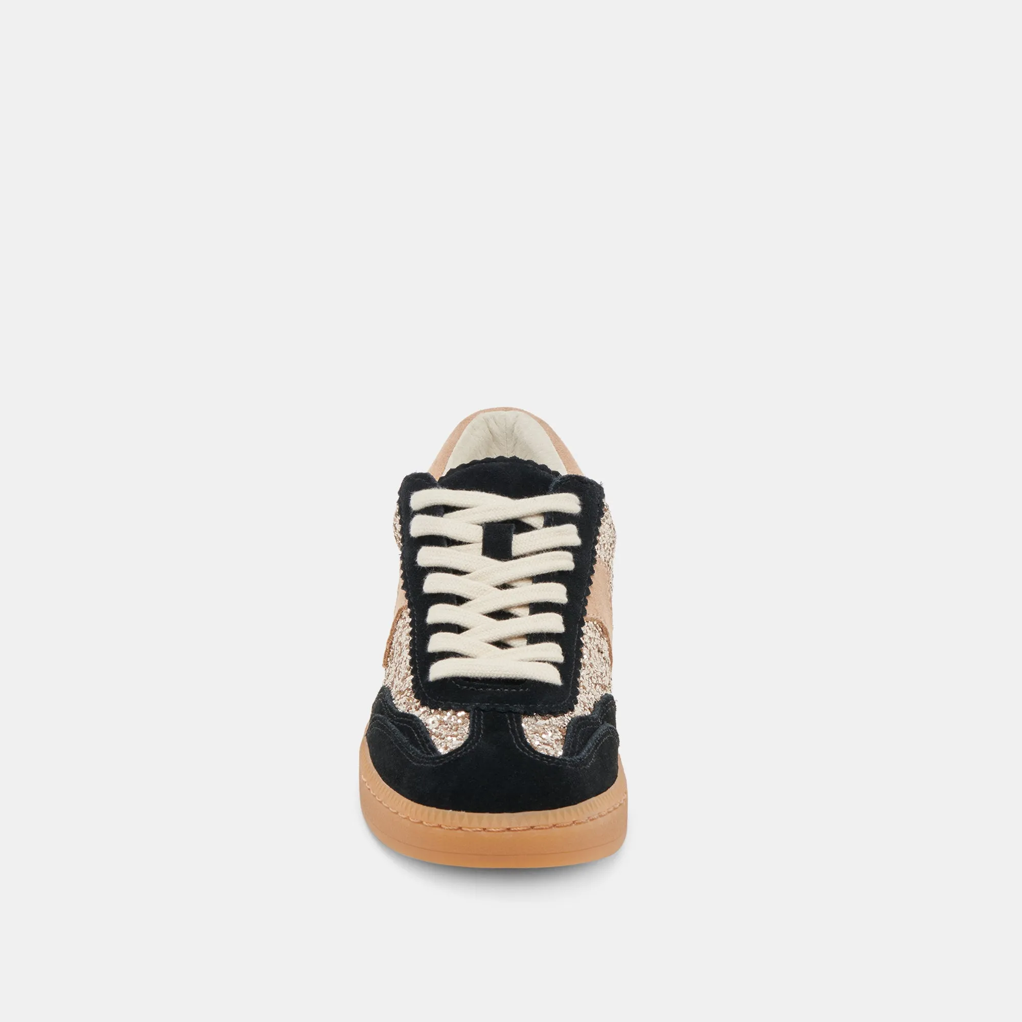 NOTICE SNEAKERS BLACK GOLD GLITTER