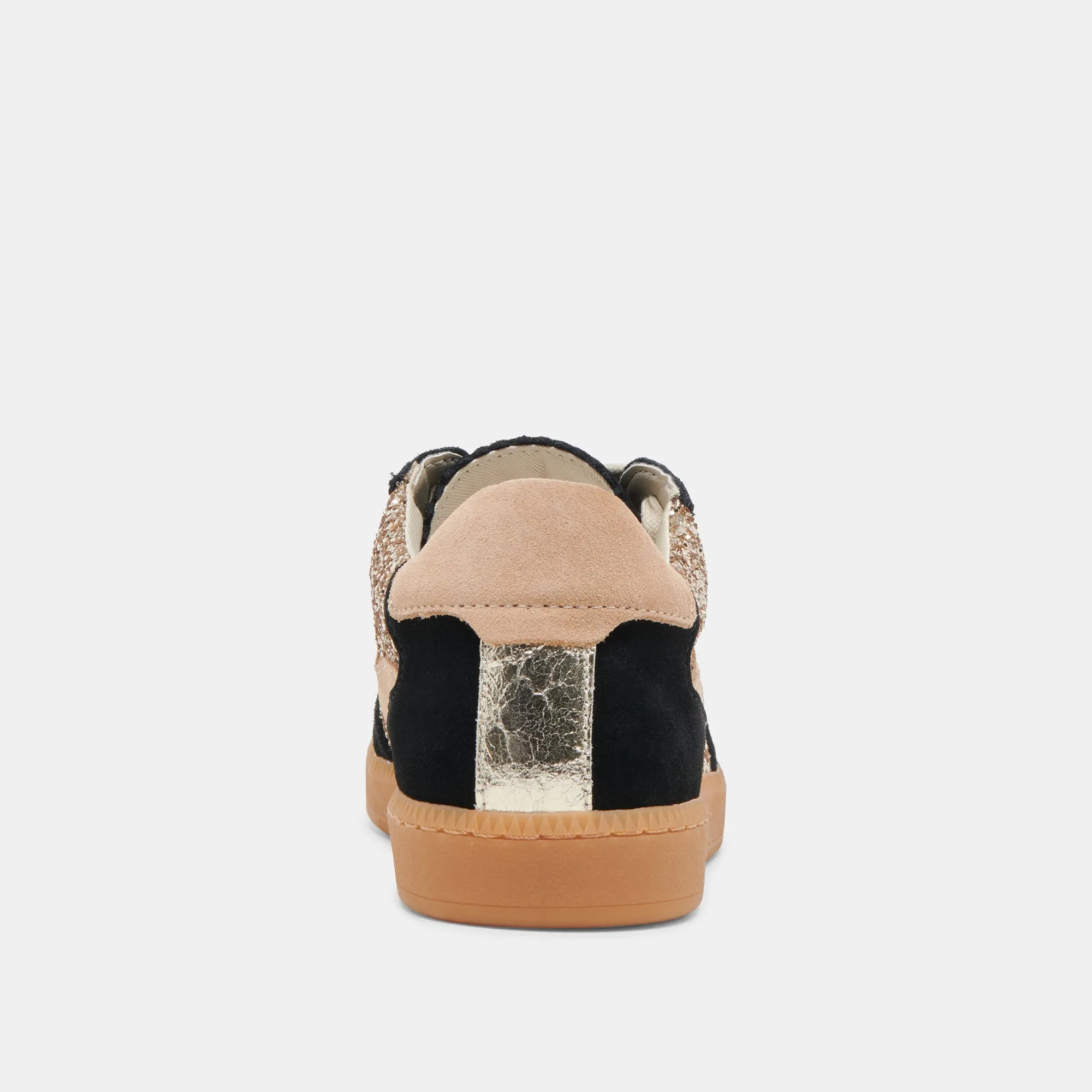 NOTICE SNEAKERS BLACK GOLD GLITTER