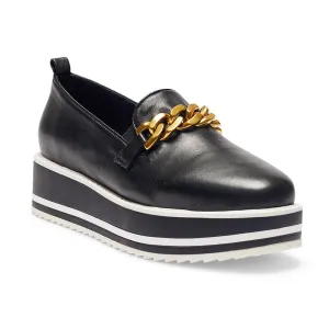 Oakland Loafer in Black Leather