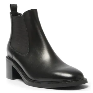Oxford Boot in Black Leather